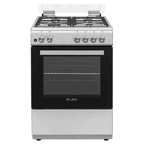 Elba 60cm Full Gas Cooker - Stainless Steel 04/66CL442G