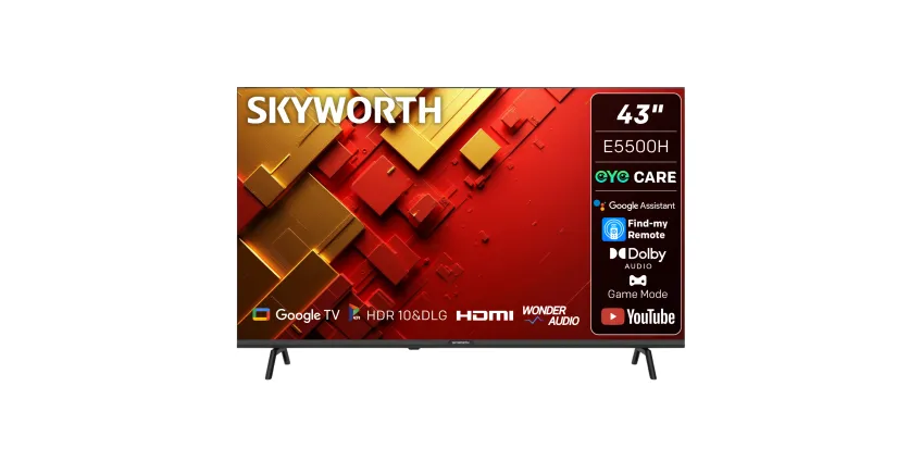 43e5500h_ecommerce_5715 Skyworth 43" FHD Google TV - 43E5500 - Image 1