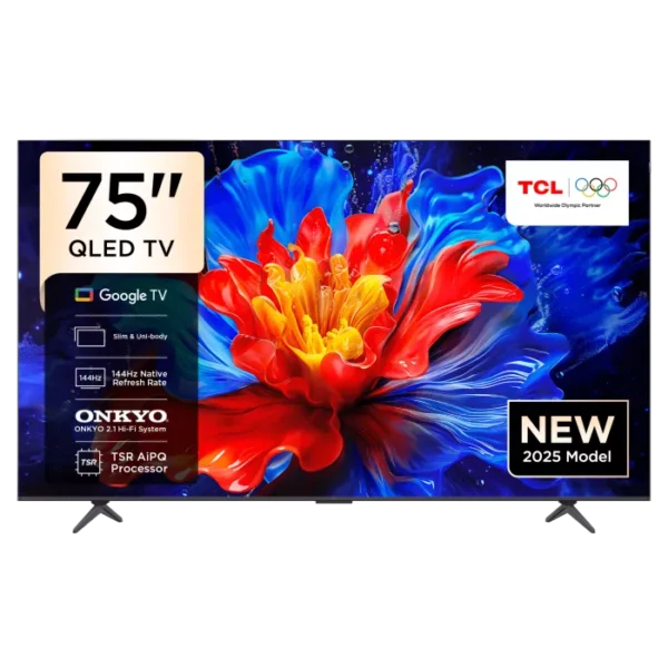 TCL 75" QLED 4K Google TV - 75P8K