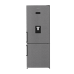 Defy 70cm Fridge/ Freezer Frost Free Naturelight Satin Metallic - DAC705