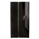 Defy 496L Side x Side Fridge Black - DFF456