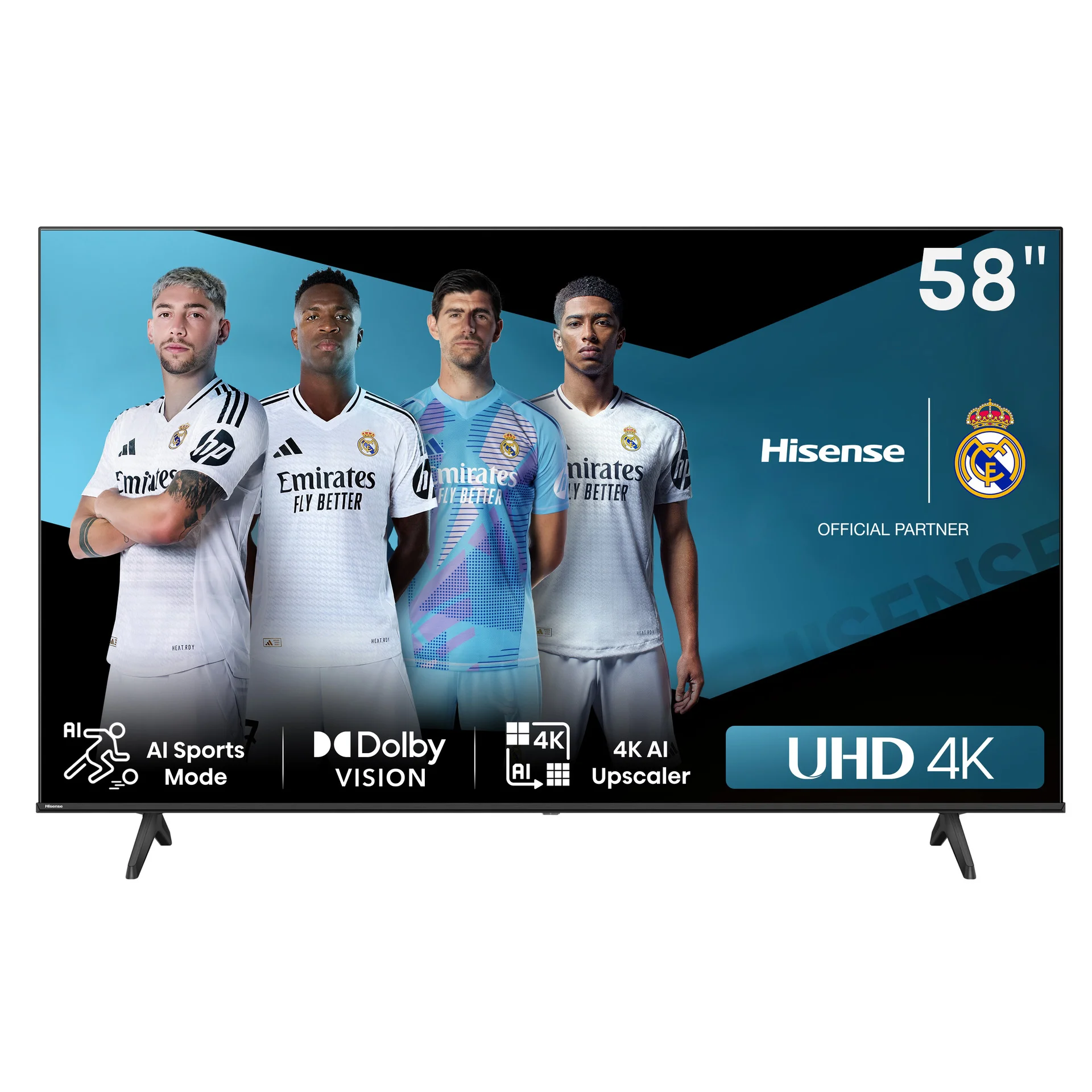 A6-58 Hisense 58" UHD 4K Smart TV - 58A6N - Image 1