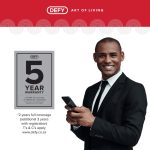 Defy 70cm Fridge/ Freezer Frost Free Naturelight Satin Metallic - DAC705 - Image 3