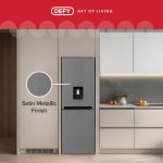 Defy 348L Eco Fridge Freezer Satin Metallic - DAC645 - Image 4