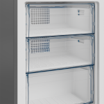 Defy 348L Eco Fridge Freezer with Water Dispenser Mirror Black Glass - DAC652 - Image 6