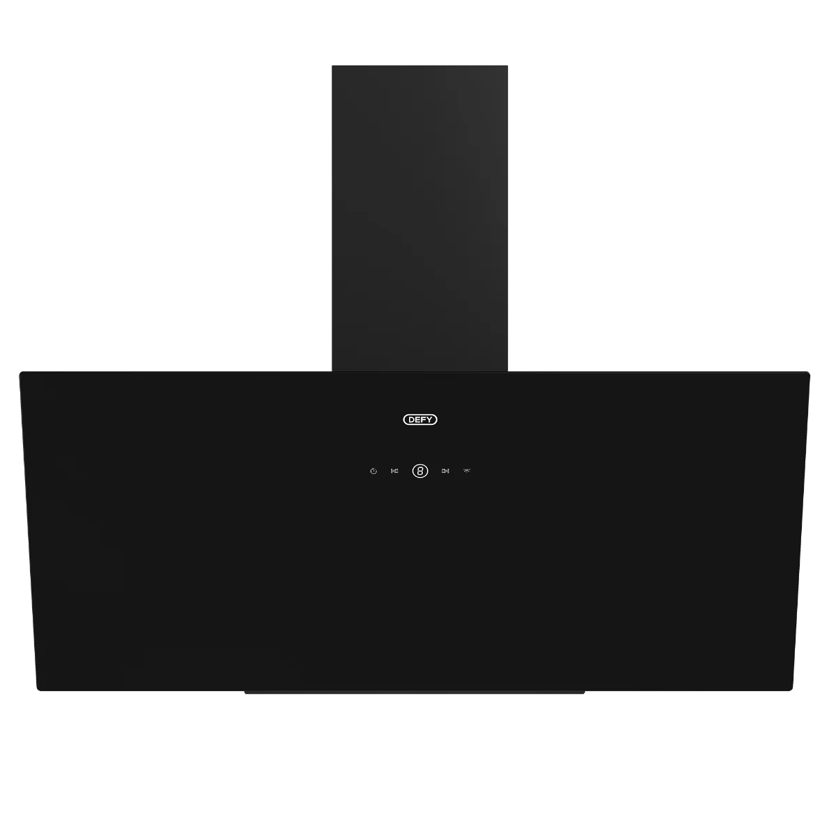 DCH900B Defy 90 cm Black Glass Inclined Cookerhood - DCH900B - Image 1