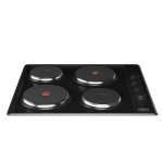 Defy 60cm Solid Plate Hob Black - DHD398 - Image 3