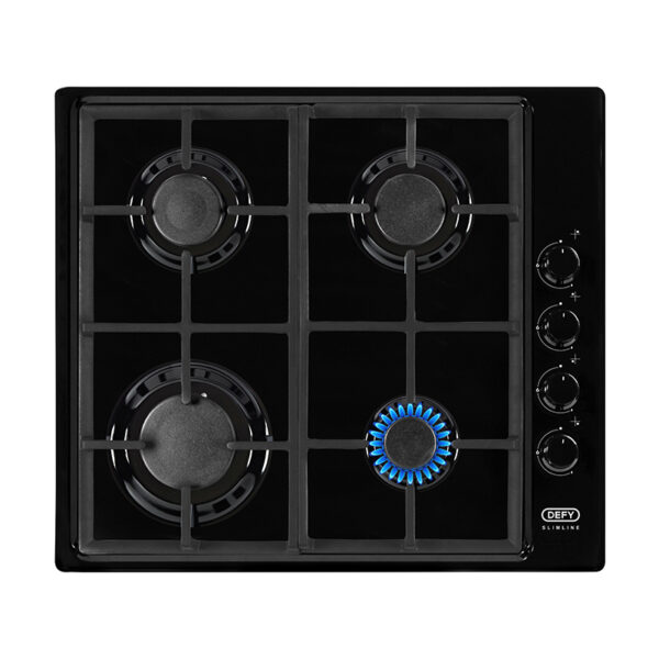Defy 60cm Gas Hob Black - DHG132