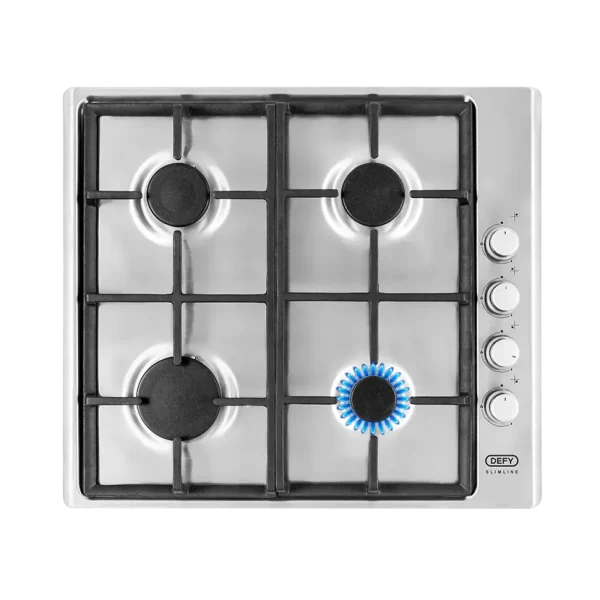 Defy 60cm Gas Hob - Stainless Steel DHG133