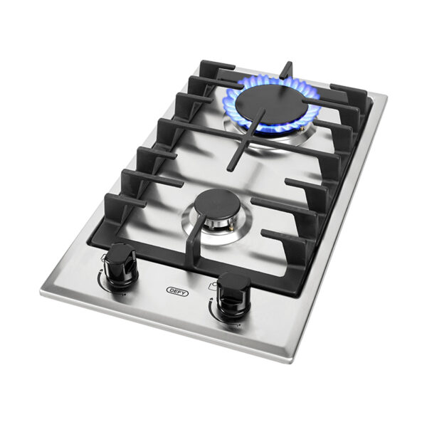 Defy Domino Gas Hob - Stainless Steel DHG134