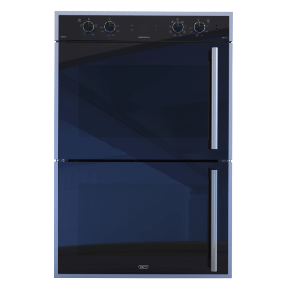 Defy Gemini Multifunction Double Oven Mirror Finish - DBO768