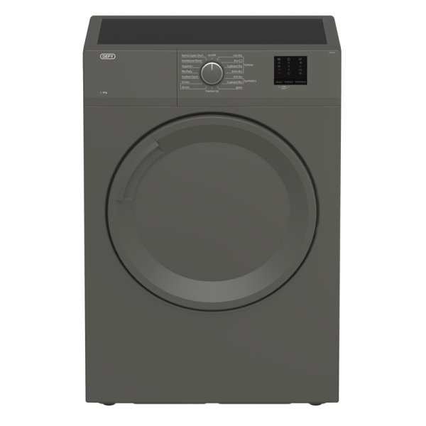 Defy 8kg Vented Tumble Dryer Manhattan Grey - DTD317