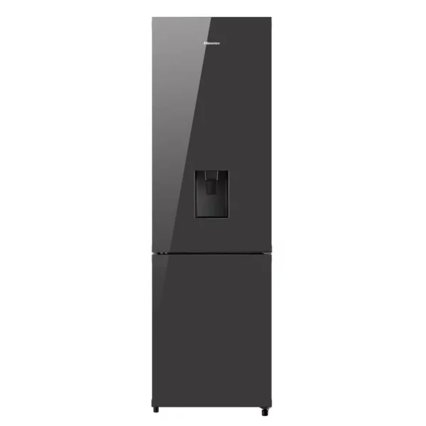 Hisense 263L Fridge Freezer with Water Dispenser Black Mirror - H370BMIBWD