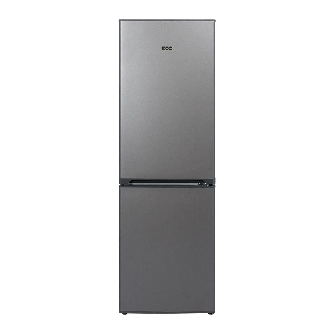 KBF-525_2-GR-Front_1 KIC 239L Bottom Freezer Fridge Dark Grey - KBF525GR - Image 1