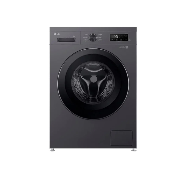 LG 9kg Front Loader Washing Machine Black - F2Y1VYP6J
