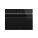 Smeg Dolce Stil Novo Microwave Oven Black - SO4604M2PNR