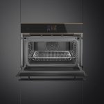 Smeg Dolce Stil Novo Microwave Oven Black - SO4604M2PNR - Image 4