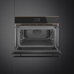 Smeg Dolce Stil Novo Microwave Oven Black - SO4604M2PNR - Image 3