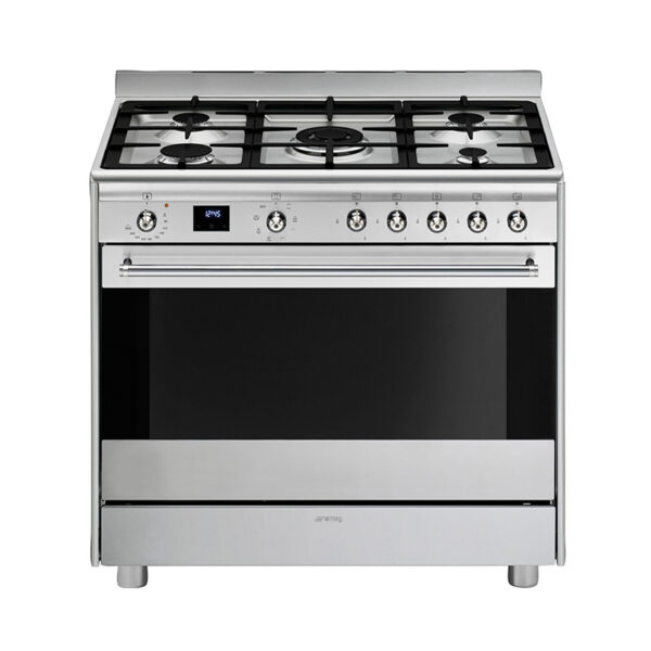Smeg 90cm Gas/Electric Cooker Stainless Steel - SSA91MAX2