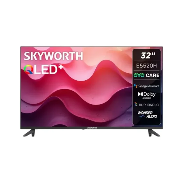 Skyworth 32" QLED HD Google TV - 32E5520H