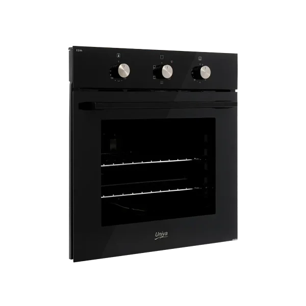 Univa 60cm Eye Level Oven - Black U246B1