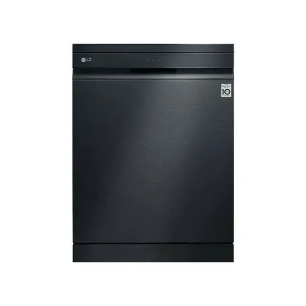 LG 14 Place Quadwash Steam Dishwasher Black - DFB325HM