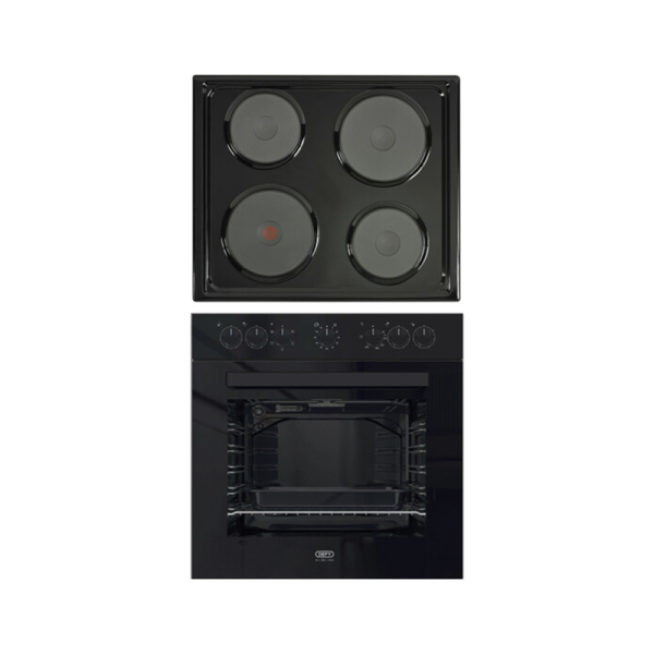 Defy Oven & Hob Set Black - DCB822