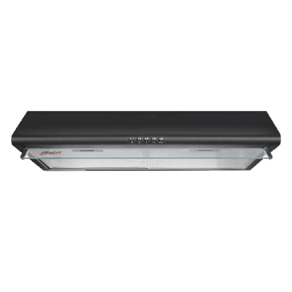 Univa 60cm Flat Cookerhood Black - U600B
