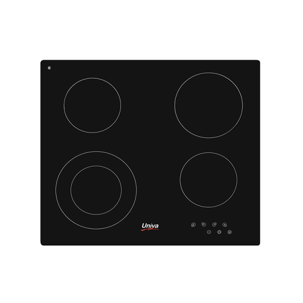 Univa 60cm Ceran Hob Black - U156TCD