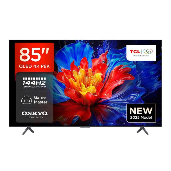 TCL 85" QLED 4K Google TV - 85P8K