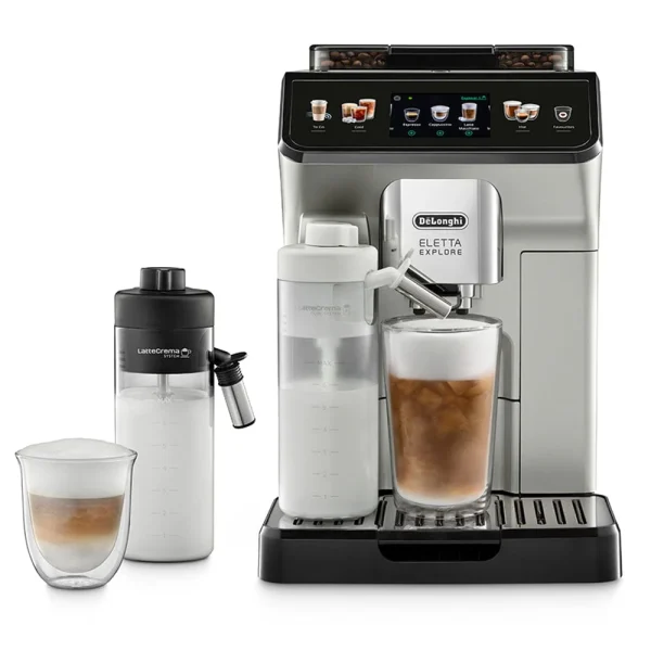 Delonghi Eletta Explore Coffee Machine Silver - ECAM45065S