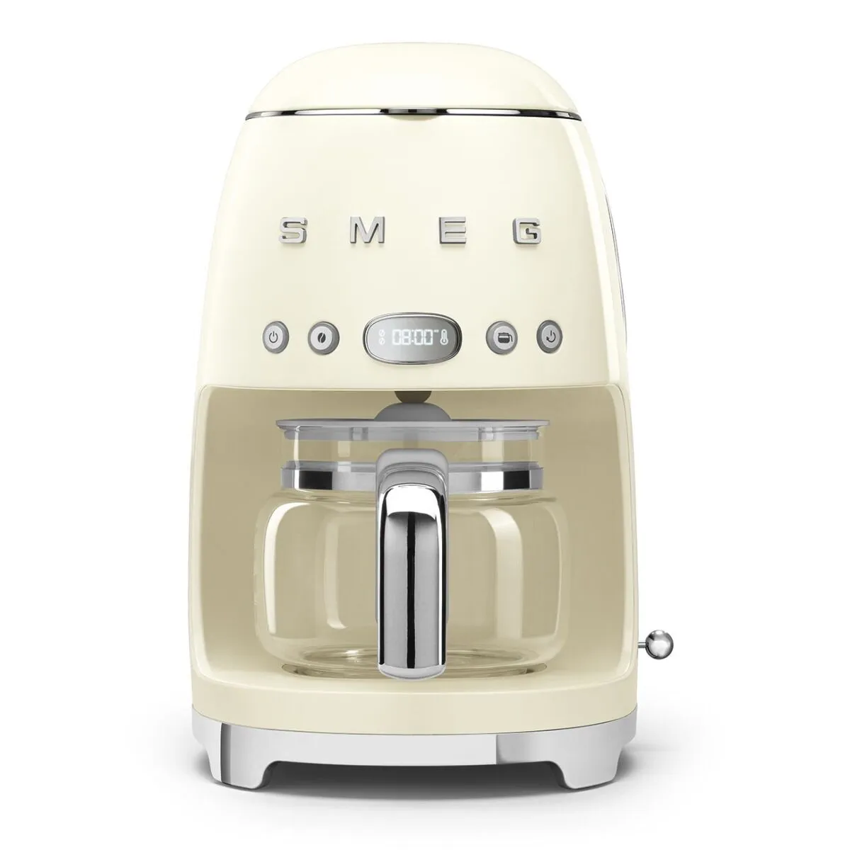 dsdcsd Smeg Retro Filter Coffee Machine - Cream DCF02CR - Image 1