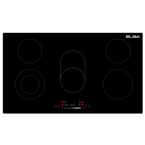 Elba 90cm Ceran Hob Black - 02/LT502