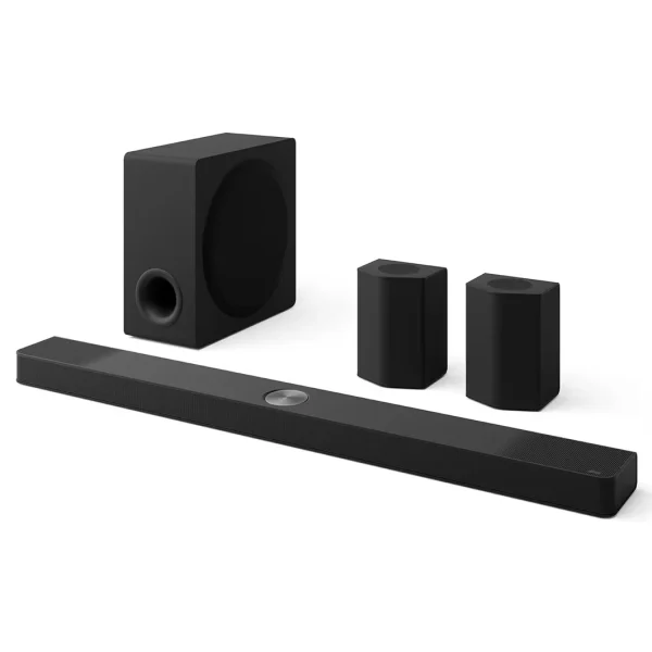 LG 9.1.5 channel Home Cinema Soundbar with Surround Sound and Rear Speakers - S95TR