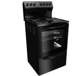 Defy 60cm Electric Freestanding With Thermofan Stove - DSS697 - Image 2