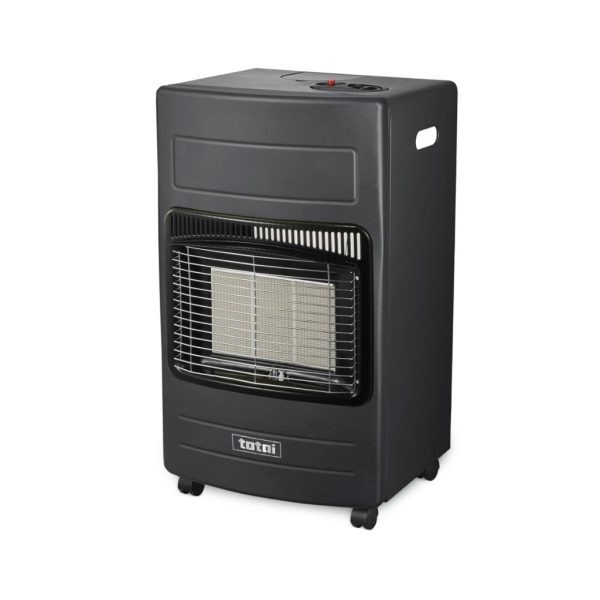 Totai Rollabout Portable Gas Heater Black- 16/DK1010