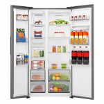Hisense 541l Titanium Silver Side By Side Refrigerator - H680SITWD - Image 2