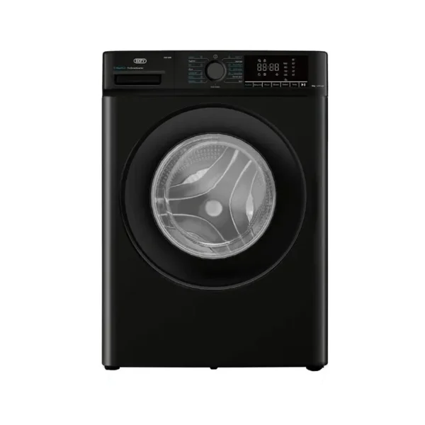 Defy 8kg Midnight Black Front Loader Washing Machine - DAW408B