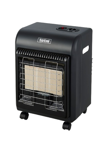 Totai Mini Rollabout Black Gas Heater - 16/DK1006