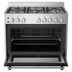 90cm Stainless Steel Freestanding Full Gas Cooker - AEGZA90GS1 - Image 3