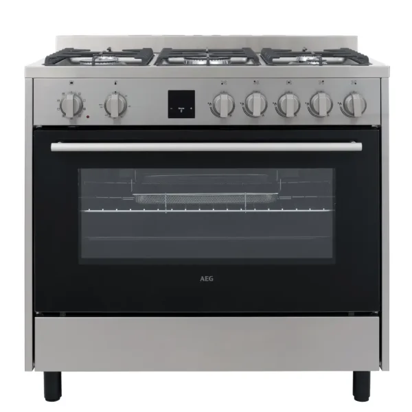 90cm Stainless Steel Freestanding Gas Cooker With Electric Oven - AEGZA90ES1