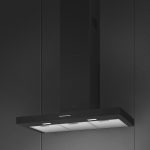 Smeg 90cm Wall Hood Extractor Matt Black - KBT900NE - Image 2