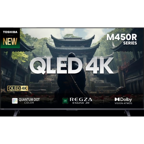 Toshiba 75 Inch 4K QLED 60Hz Smart TV – 75M450RP