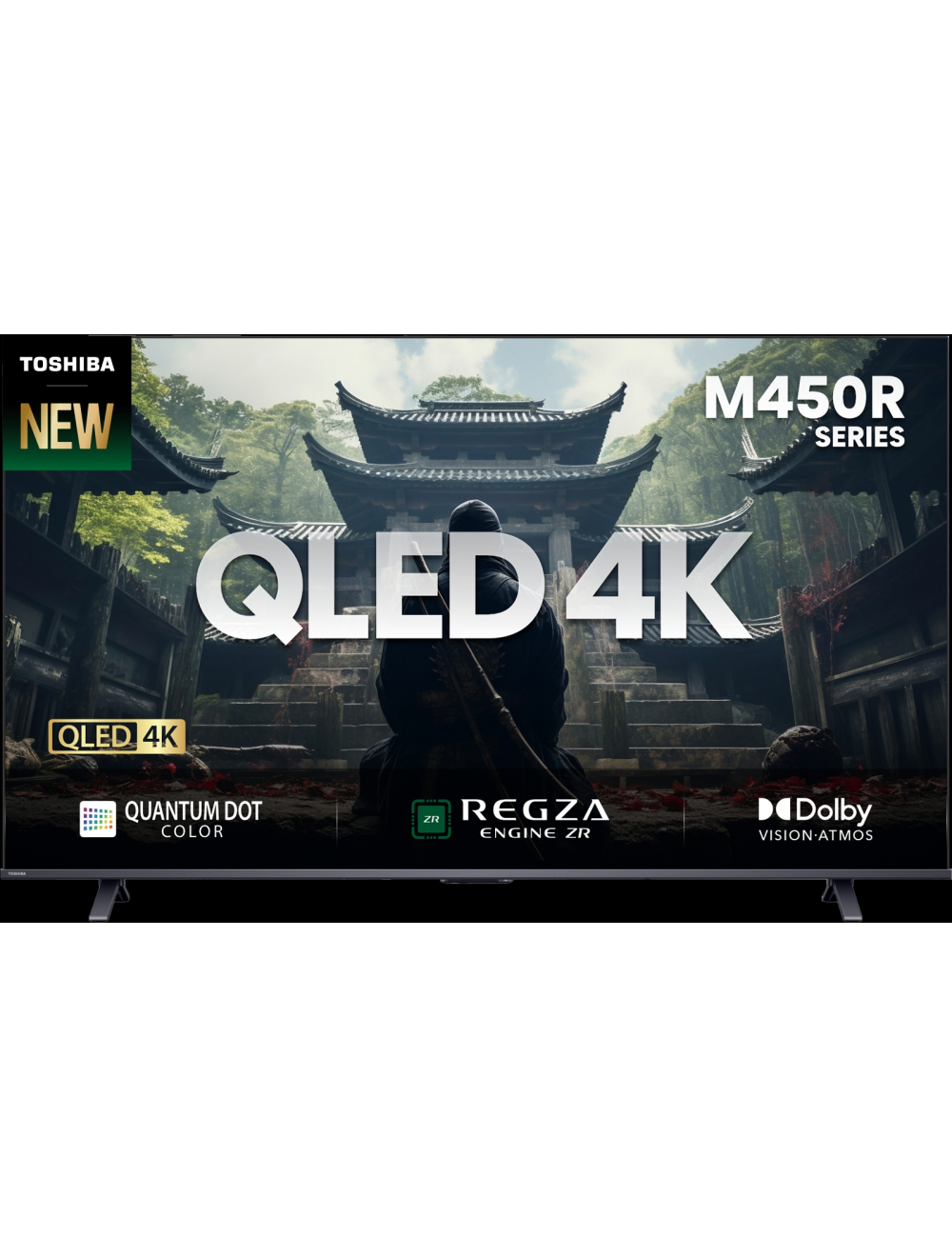75m450rp Toshiba 75 Inch 4K QLED 60Hz Smart TV – 75M450RP - Image 1