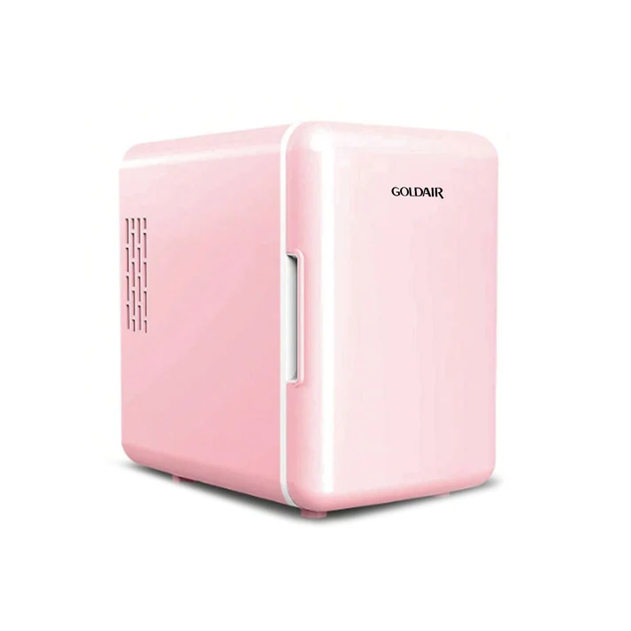 Goldair4LtMiniFridgePink02 Goldair 4L Mini Cooler Pink – GMR-400P - Image 1